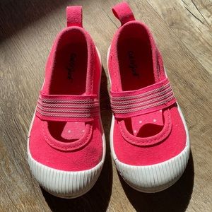 pink cat & jack size 5 shoes